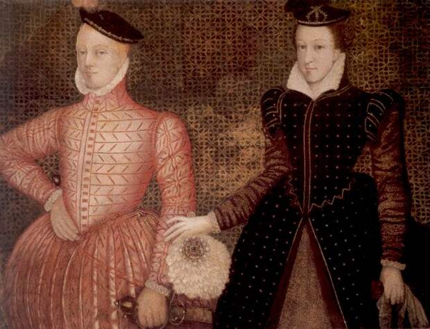 Мария Стюарт со своим мужем-кузеном.
