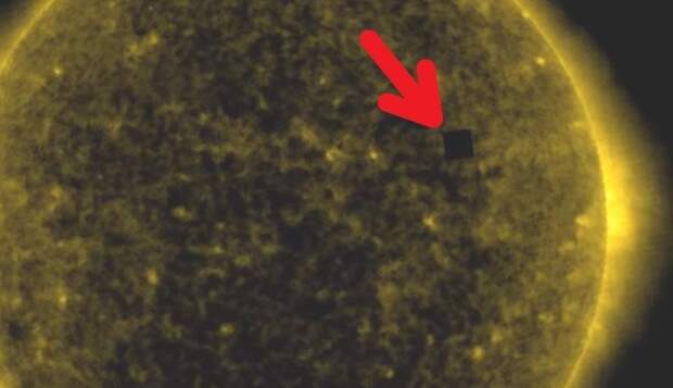 Гигантский НЛО, сфотографированный возле Солнца, ошеломил учёных