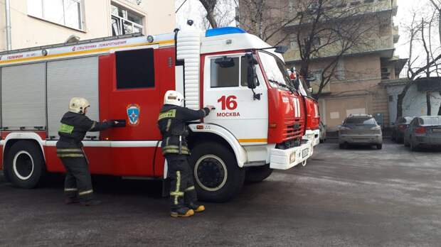 Учения / Фото: Пресс-служба МЧС по ЮВАО