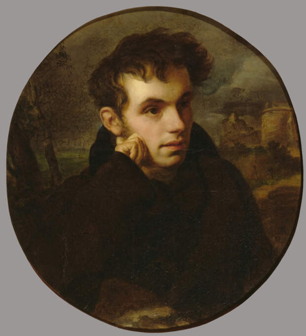 О.Кипренский, портрет Василия Жуковского, 1815 год