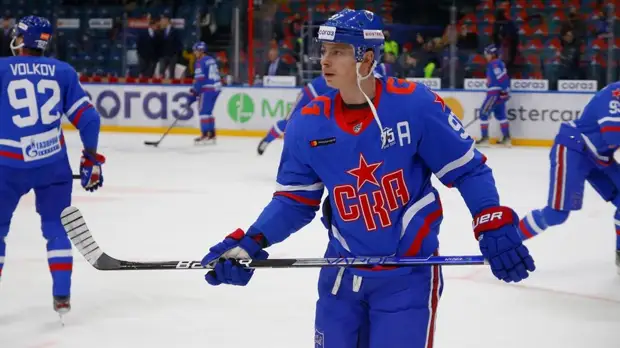 СКА обыграл «Сибирь», Гусев набрал три очка