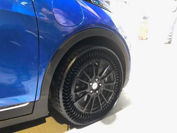 От колеса - к твилю: General Motors и Michelin работают над созданием безвоздушных шин
