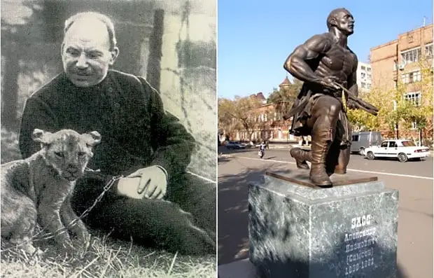 Чем прославился русский богатырь XX века, который вынес на плечах коня из немецкого плена: Александр Засс.