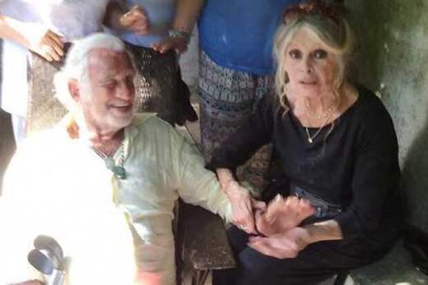 82-летний Бельмондо и 80-летняя Бардо воссоединились в Сан-Тропе