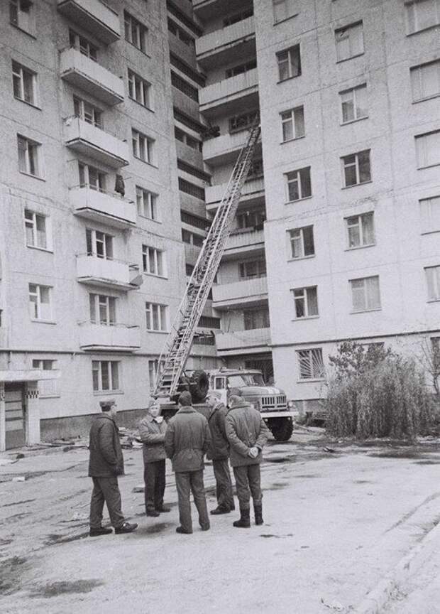 Дезактивация Припяти в фотографиях