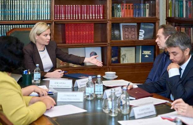 Ольга Любимова встретилась с Владимиром Машковым