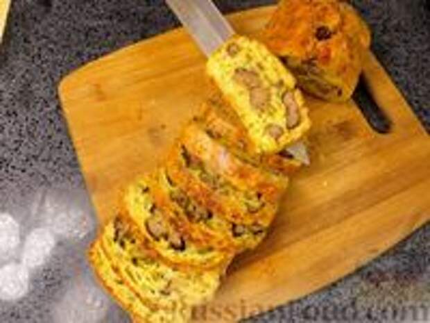 Фото к рецепту: Закусочный хлеб с печенью