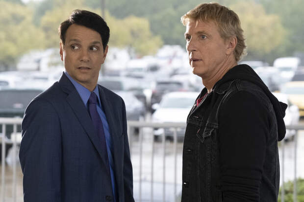 Ralph Maccio and William Zabka, Cobra Kai | Photo Credits: Netflix