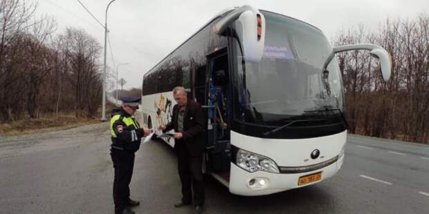 Во Владивостоке более 60 водителей автобусов «наказали» за нарушения ПДД