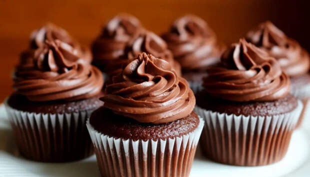 Шоколадное искушение без яиц и молока: кексы на апельсиновом соке, которые тают во рту