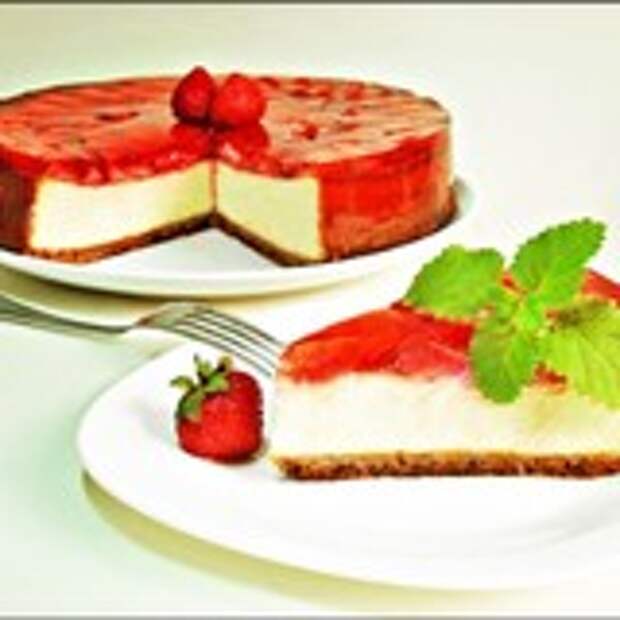 Клубничный чизкейк "Пленительная нежность"