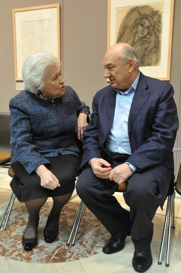 Ирина Антонова и Михаил Жванецкий