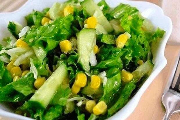 5 рецептов овощных диетических салатов