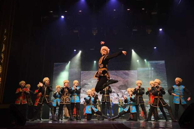 Ансамбль танца «Лезгинка» завершил масштабные гастроли по ДНР, Запорожской и Херсонской областям