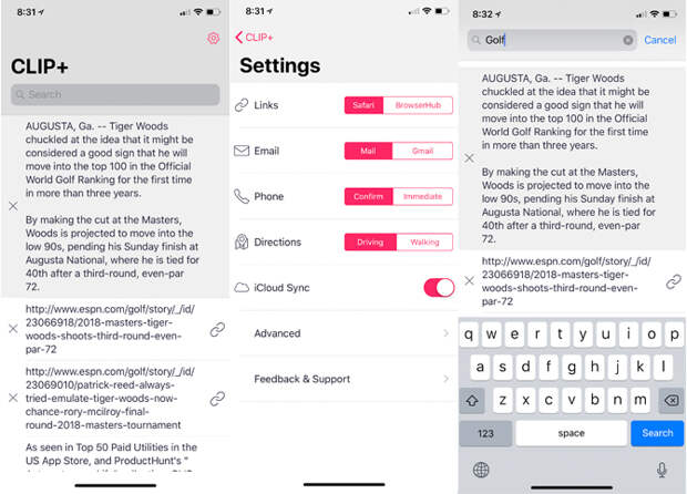 iphone clipboard managers - Clip+ Clipboard Manager