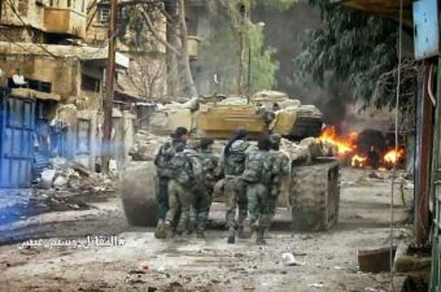 Тяжелые бои в Дамаске, сотни убитых