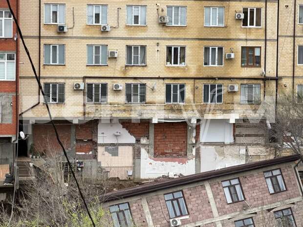 В Махачкале эвакуировали всех жителей обрушившегося дома