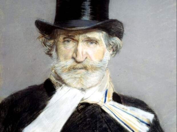 Д. Больдини. Портрет Джузеппе Верди, 1886. Фрагмент | Фото: gallerix.ru