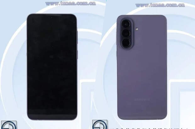 TENAA раскрыла дизайн и характеристики нового Samsung Galaxy A57
