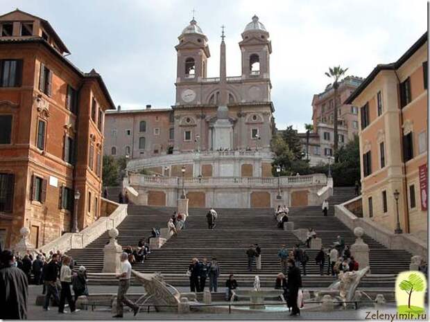 Испанская лестница в Риме - 138 ступеней восторга - 4