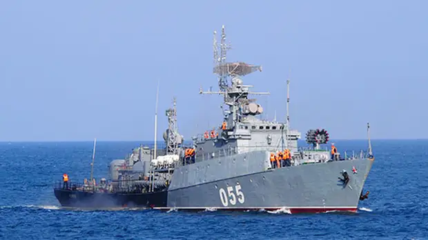 Экипаж малого противолодочного корабля «Касимов» провёл стрельбы в штормовую погоду