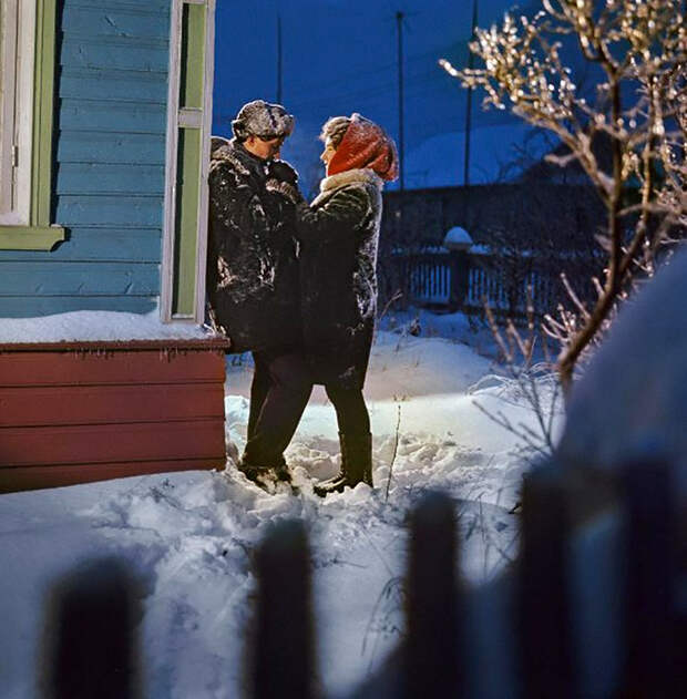 Зима в советских ретро-фотографиях