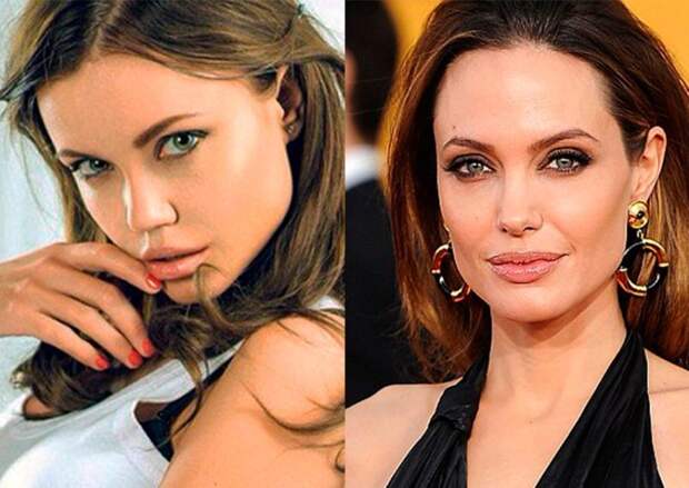 Поклонники Анджелины Джоли обнаружили русскую копию звезды - тверскую фотомодель и телеведущую по имени Ассоль. двойники, селебрити, юмор