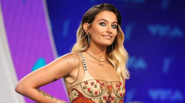 Paris Jackson is pictured at the 2017 MTV Video Music Awards.