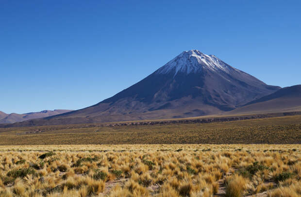 Льюльяйльяко, граница Чили и Аргентины