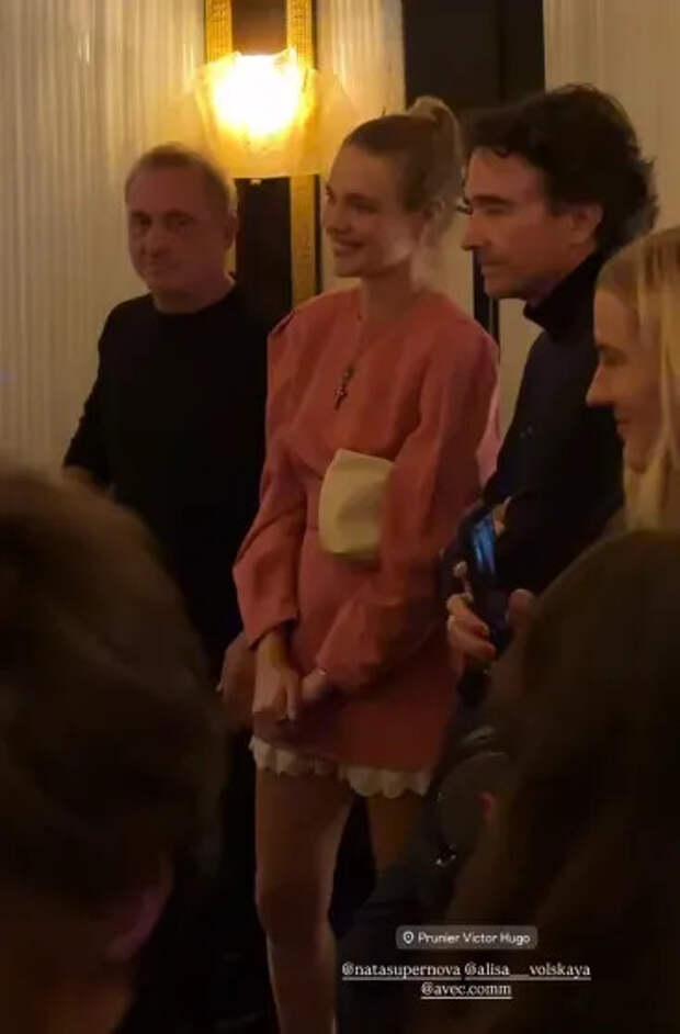 Наталья Водянова и Антуан Арно