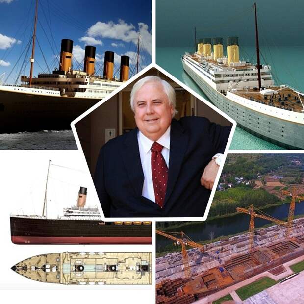Клайв Палмер инициировал и финансирует строительство «Титаника II».