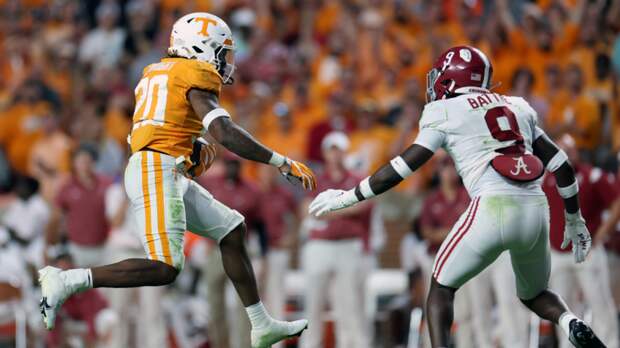 Tennessee Volunteers Alabama Crimson Tide college football