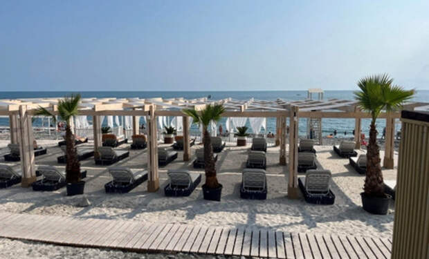 2 пляжи в Сочи