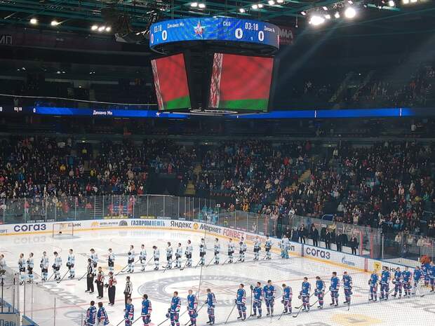 СКА проиграл на своем льду минскому «Динамо»