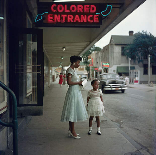 Colored Entrance, Alabama, 1956