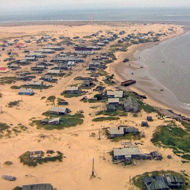 Шойна — село, засыпанное песком Шойна, песок, село