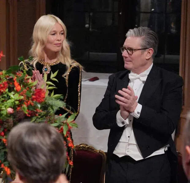 Клаудия Шиффер и Кир Стармер