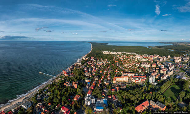 Зеленоградск — город-курорт на берегу Балтийского моря