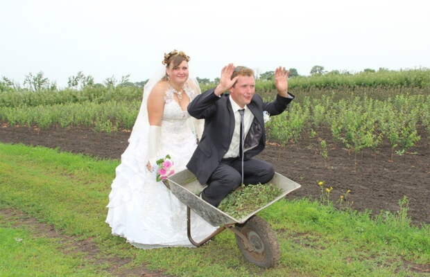 Смешные свадебные фото