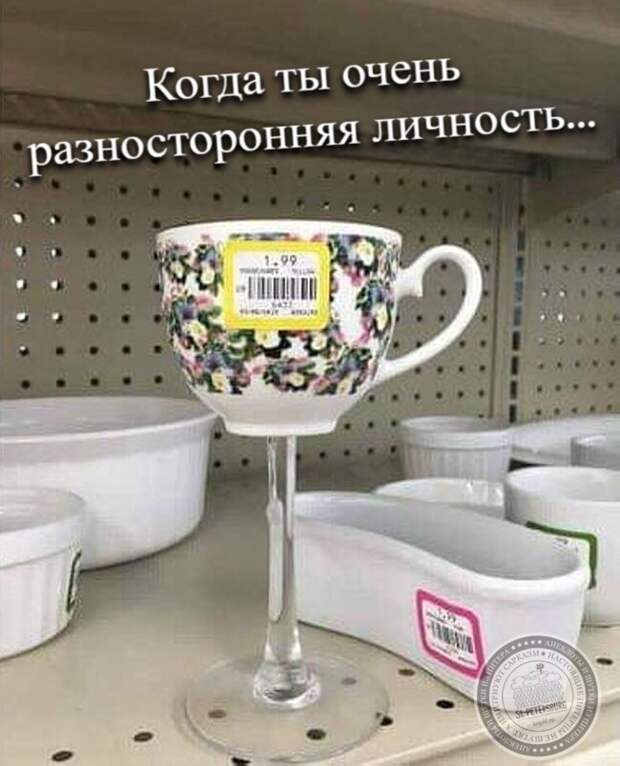 Когда ты очень разносторонняя личность