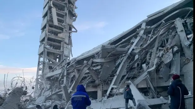 Прокуратура начала проверку из-за обрушения здания в Туве