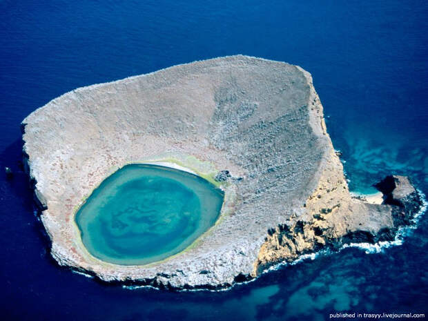 Кратер Rocas Bainbridge. Самые удивительные вулканические кратеры нашей планеты
