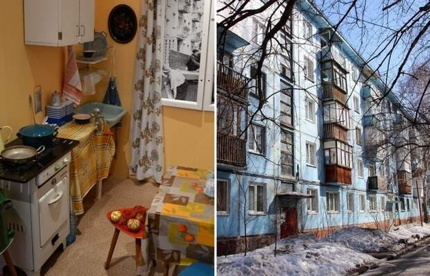 Почему в советских квартирах кухни делали очень маленькими