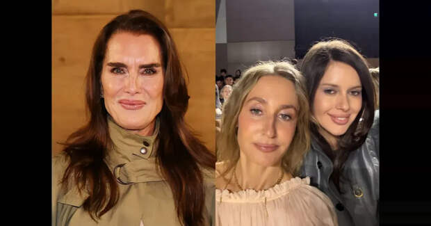 Неделя моды в Париже: Брук Шилдс, Оксана Бондаренко, Пэрис Джексон, Ксения Шипилова и Опра Уинфри на показе Chloe