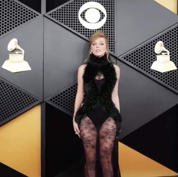 Бывшую жену бросившего в снег младенца блогера из России заметили на «Грэмми»