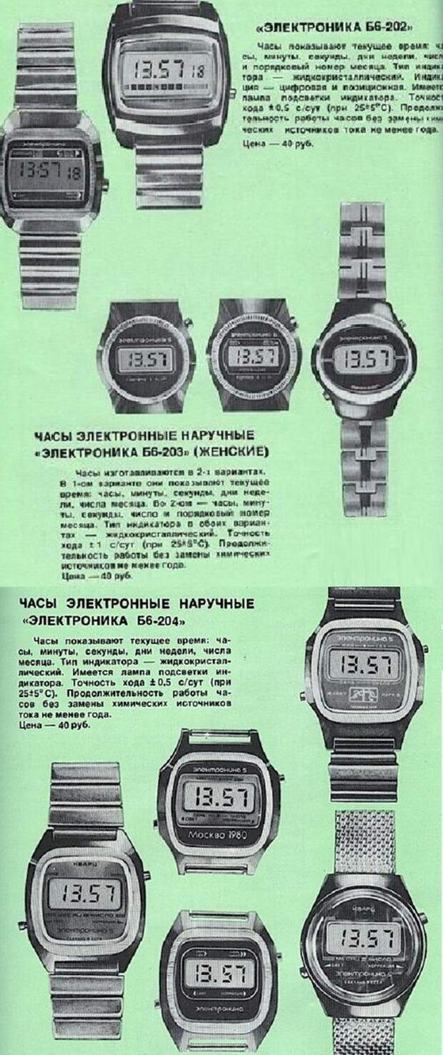 Эта уникальная функция была только в советских часах «Электроника»