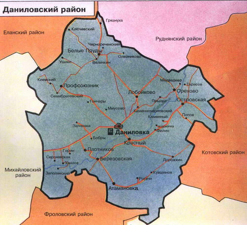 Карта прудов еланского района с названиями