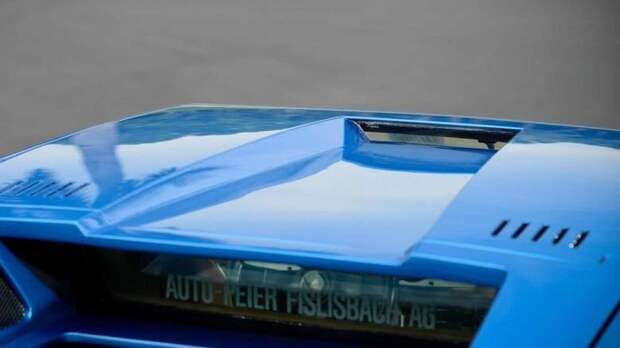Редкий Lamborghini с «перископом» на крыше продадут с аукциона