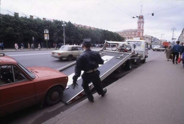 Прогулка по Санкт-Петербургу 1995 года