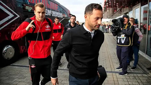 Объявлен стартовый состав «Спартака» в дебютном матче Тедеско